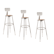 National Public Seating Adjustable Hardboard Stools
