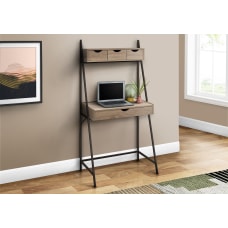 Monarch Specialties Junior Computer Desk Ladder