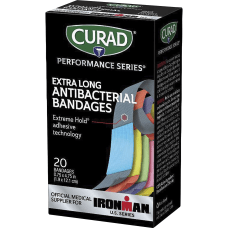 Curad Antibacterial Ironman Bandages 075 x