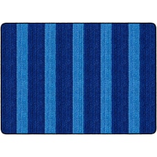 Flagship Carpets Basketweave Stripes Classroom Rug