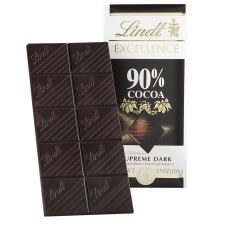 Lindt Excellence Chocolate 90percent Cocoa Chocolate