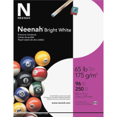 Neenah Bright Premium Card Stock Paper