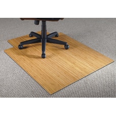 Realspace Bamboo Chair Mat 36 W