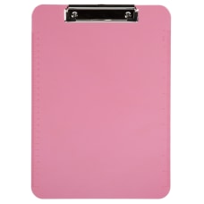 JAM Paper Plastic Clipboards with Low