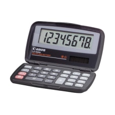Canon LS555H Handheld Wallet Calculator