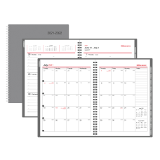 6-5/8" x 8-3/4", Vertical Format Office Depot Weekly/Monthly Academic Planner 
