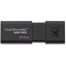 Kingston 64GB USB 30 DataTraveler 100