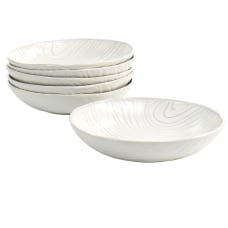 Martha Stewart Wood Pattern Stoneware 6
