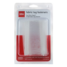 Office DEPOT Ft100 Fabric 500 Fasteners Tag Attacher Kit for sale online