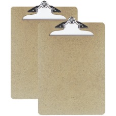 OIC 100percent Recycled Hardboard Clipboards Letter