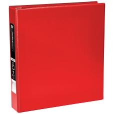 Red A4 Presentation 4D Ring Binder Document Storage Folder 25mm Capacity WX01326 