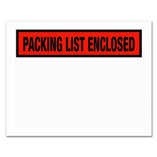 Partners Brand Packing List Enclosed Envelopes