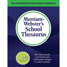 Merriam Websters School Thesaurus
