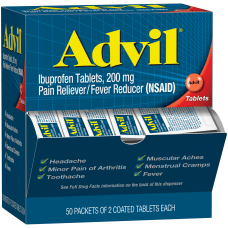 Advil Ibuprofen Packets 2 Tablets Per