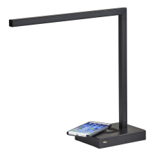 Adesso Aidan Wireless Charging Desk Lamp