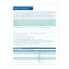 ComplyRight Short Job Applications Pack Of