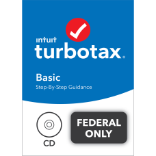 TurboTax Basic 2021 Federal Only E