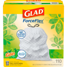 Glad Clorox OdorShield Trash Bags 13