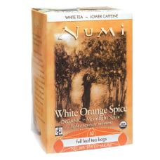 Numi Organic Orange Spice White Tea