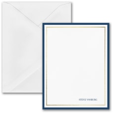 Custom Premium Stationery Flat Note Cards