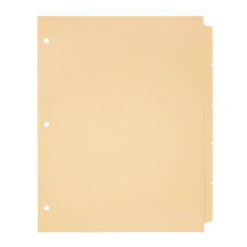Office Depot Brand Plain Dividers With