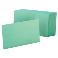 Oxford Color Index Cards Unruled 4