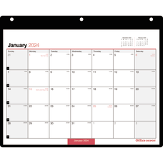 Office Depot Brand Monthly Desk Wall