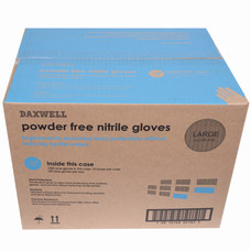 Daxwell Nitrile Gloves Large 100 Pairs