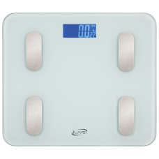 iLive Smart Digital BodyWeight Scale Clear