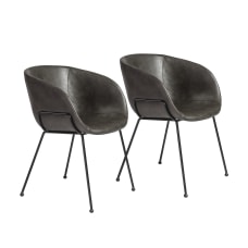Eurostyle Zach Side Chairs With Arms