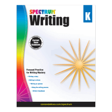 Spectrum Writing Grade K