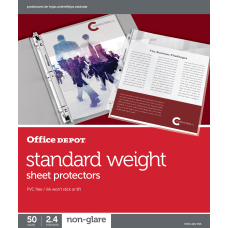 Office Depot Brand Standard Weight Sheet