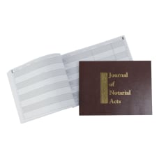 Soft Cover Journal of Notarial Acts