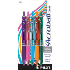 Pilot Acroball Retractable Hybrid Gel Pens