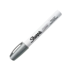 Sharpie Paint Marker Bullet Point Silver