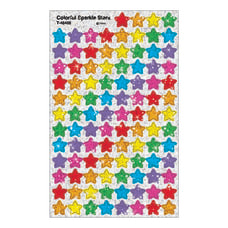 TREND SuperShapes Stickers Colorful Sparkle Stars