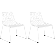 Ace Childrens Wire Activity Chairs White
