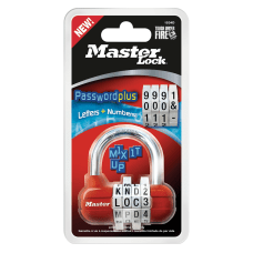Master Lock Password Plus Combination Padlock