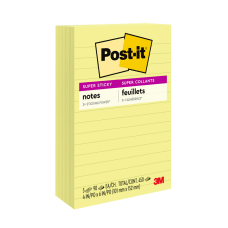 Post it Super Sticky Notes 4