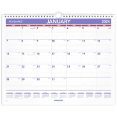 AT A GLANCE Monthly Wall Calendar