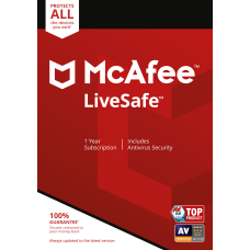 McAfee LiveSafe For Unlimited Devices Antivirus