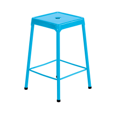 Safco Steel Counter Stool Baby Blue