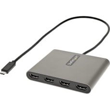 StarTechcom USB C To 4 HDMI