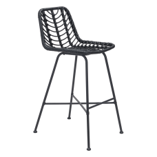 Zuo Modern Malaga Bar Chair Black