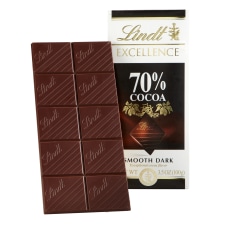 Lindt Excellence Chocolate 70percent Cocoa Chocolate