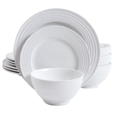 Gibson Home Plaza Caf Dinnerware Set