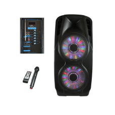 BeFree Sound Double Subwoofer Portable Bluetooth