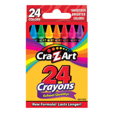 Cra Z Art Basic Crayons Assorted