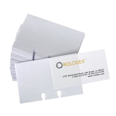 Rolodex Transparent Business Card Sleeves 2