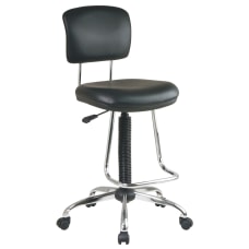 Chrome Finish Economical Chair with Teardrop